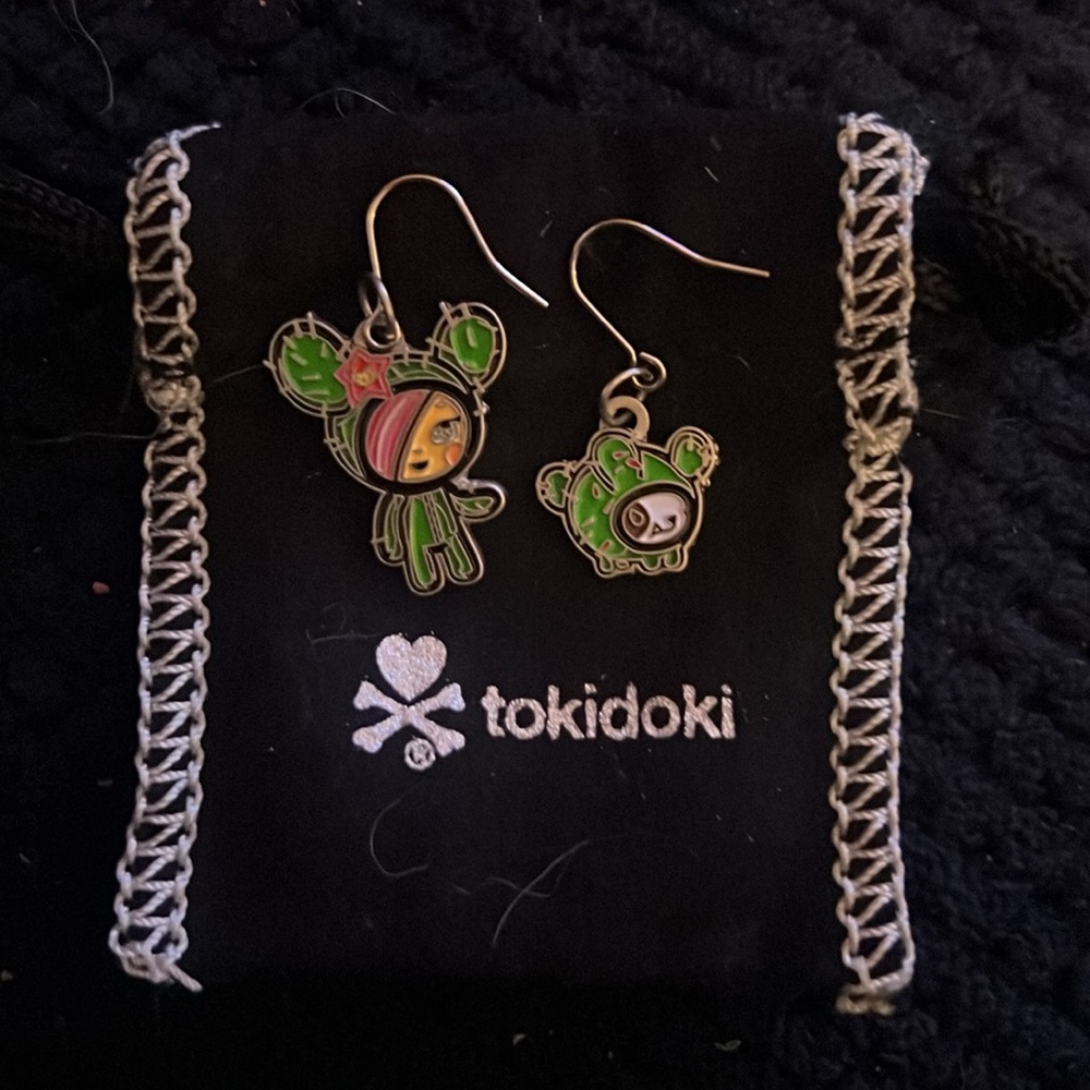 Tokidoki rare vintage earrings